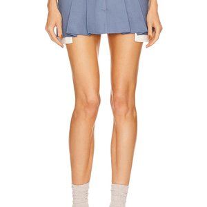 HELSA Chino Pleated Mini Skort NWT